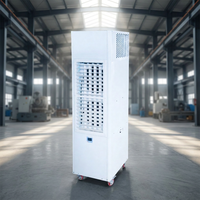 Climatiseur industriel sur pied 5HP, puissant, vertical, avec volets réglables pour usine, 380V50Hz