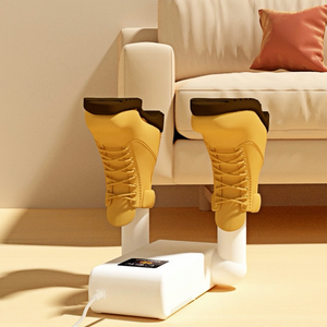 Sấy giá hộ gia đình Dép Vớ Găng tay nóng khử mùi điện Máy sấy giày di động với bộ đếm thời gian tím ánh sáng khử trùng - Product Image 5