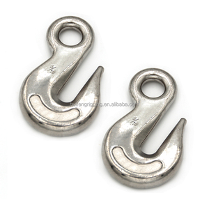 Huifeng thép không gỉ móc Carabiner Marine phần cứng tùy chỉnh 304 316 đánh bóng mắt lấy móc mắt trượt hàng hóa nâng móc - Product Image 1