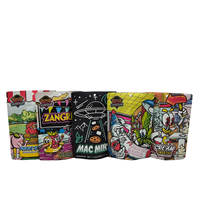 Sachet Doypack refermable personnalisé en Mylar de qualité alimentaire avec fermeture éclair et trou Euro pour l'emballage de bonbons, céréales et snacks OEM