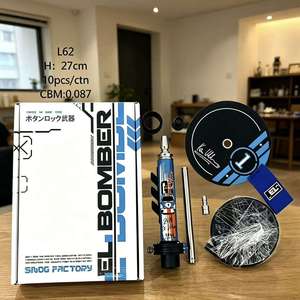 Kit de Encendedor de Butano con Diseño de Auto, Encendedor Manual Tipo Antorcha de 27 cm, Accesorio Portátil para Fumar con Caja - Product Image 5