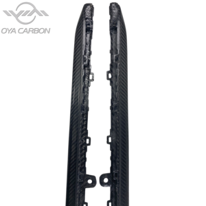 Jupes latérales en fibre de carbone 100% entièrement sèches personnalisées OEM et ODM (remplacement) pour Honda CIVIC Type R <span class=keywords><strong>2023</strong></span> - OYA CARBON - Product Image 3