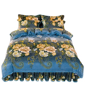 Très <span class=keywords><strong>bon</strong></span> ensemble de literie Offre Spéciale imprimé couette en flanelle confortable - Product Image 2
