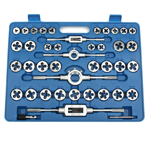 110pcs Screw Tap Die Set Metric Screw Thread Tap Wrench Hand Car Repair Tools Hand Tools Tools Box Set Mechanic