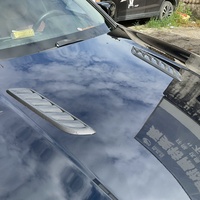 Couvercle de sortie d'air de voiture en fibre de carbone modifiée