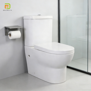 Inodoro <span class=keywords><strong>de</strong></span> Cerámica Big Fortune, Inodoro <span class=keywords><strong>de</strong></span> Porcelana, Inodoro <span class=keywords><strong>de</strong></span> Dos Piezas con Descarga por Arrastre, para Baño <span class=keywords><strong>de</strong></span> Hotel - Product Image 1