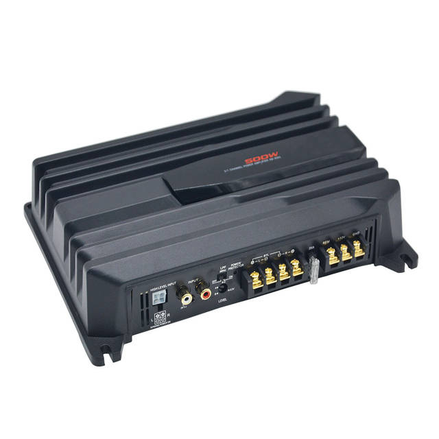 Car Audio High Power 500W Dual Sound Channel Door Speaker Passive Bass Amplifier