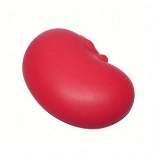 Wholesale Custom Logo Printed PU Foam Kidney Shape Stress <b>Ball</b> Soft Toy for <b>Squeeze</b> Gift for Kids - Product Image 4