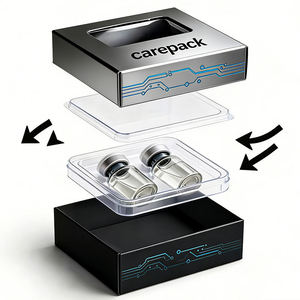 Perfume árabe con logotipo personalizado, caja de regalo de cartón de lujo, botella de vidrio de 10 ml y 50 ml, caja de regalo deslizante con papel de regalo. - Product Image 2