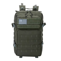 Sac à dos d'extérieur 45L 900D, sac à dos tactique imperméable, sac à dos de sport, randonnée, pêche, chasse, camping, sacs de randonnée