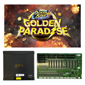 QIQU USA Jeu de table de tir de poissons 8 joueurs de haute qualité, le plus populaire, Ocean King 4 Golden Paradise Board - Product Image 1