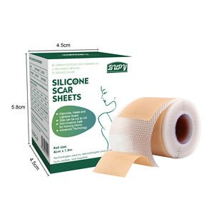 4cm * 150cm Confortable Respirant Sécurité Plâtre Chinois Cicatrice Silicone Cicatrice Feuilles - Product Image 1