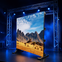 Écran LED d'extérieur en aluminium moulé sous pression, mur vidéo LED couleur pour publicité extérieure et événements scéniques