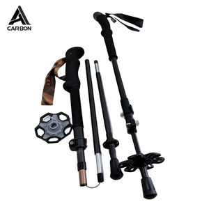 Bâton de randonnée léger en fibre de carbone 3K, bâton de marche en fibre de carbone, bâtons de <span class=keywords><strong>défense</strong></span> personnelle - Product Image 2