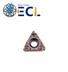 Inserto de Torneado de Rosca Triangular con Recubrimiento de Nitruro de Titanio ECL 12ER ISO para Máquina Herramienta - Product Image 1