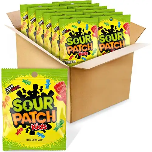 Sour Patch Kids Candy Original, borsa da 5 once [confezione da 12]