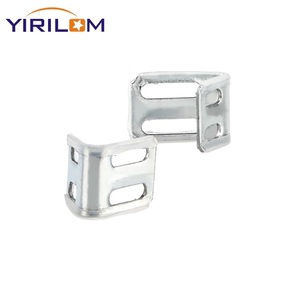 4 Pairs Tapered Sofa Latches & Metal Brackets - Furniture Connector Hardware For Sectional Couches - View #3