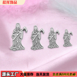 Stainless Steel Skull <b>Sickle</b> Pendant 40mm Unisex DIY Jewelry Charm Fashion Accessory - Product Image 5