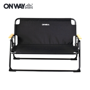 Bán Chạy Khung Nhôm Nhẹ Đi Bộ Đường Dài VƯỜN Du Lịch Tay Vịn Gỗ Ghế Dài Gấp Gọn Cắm Trại Bãi Biển Hai Người - Product Image 2