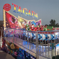 Manèges de parc d'attractions, jeux de saut, manèges Tagada, manège Tagada disco magnifique à 24 places - Design haut de gamme pour les parcs à thème