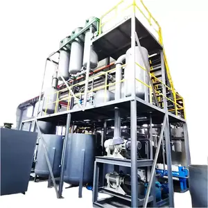 20 tons per day Used Oil Distillation plant to Regenerate Base Oil From Black Engine Oil