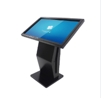 Kiosco Digital con Pantalla Táctil Ultrafina Tipo S, Elevador Vertical para Interiores de Restaurantes