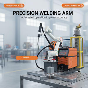 Robot di Saldatura <span class=keywords><strong>MIG</strong></span> Surcar Senza Necessità di Programmazione, Macchina per Saldatura Completamente Automatica per Tubi in Acciaio e Lamiera 220V/380V - Product Image 1