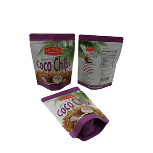 Sello <span class=keywords><strong>de</strong></span> oro vertical personalizado película <span class=keywords><strong>de</strong></span> poliéster película <span class=keywords><strong>de</strong></span> <span class=keywords><strong>coco</strong></span> bolsa <span class=keywords><strong>de</strong></span> cremallera <span class=keywords><strong>de</strong></span> Alimentos - Product Image 4