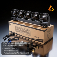 Projecteur de scène professionnel à tête mobile 5x120W pour intérieur, projecteur à faisceau pixelisé 5x120W