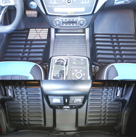 Alfombrillas de Coche SHUIYUAN de Fábrica China, Venta al por Mayor, Prensadas en Caliente, OEM, Antideslizantes, 5D 7D, de Cuero, Juego Completo para Modelos Q3/K5