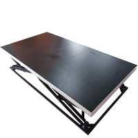 Scène de danse de mariage portable en aluminium, scènes modulaires pliables pour les concerts, les événements, la scène de théâtre