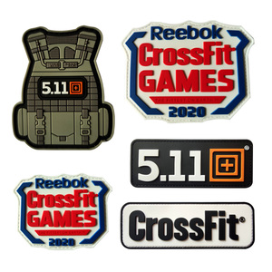 Parche de goma suave con ajuste de Pvc 3D, logotipo personalizado de gimnasio para juegos, bolsas de ropa - Product Image 4