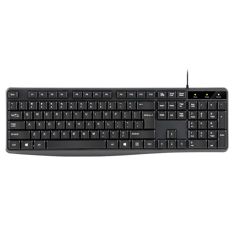 OEM Keyboard Wholesale Black Office Usb Keyboard Computer Arabic Keyboard Use For Home Office