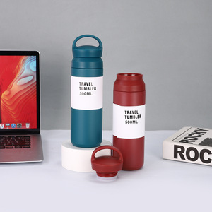 Termo Creativo de Acero Inoxidable 304 Estilo Japonés, 500 ml, Portátil, con Aislamiento al Vacío, para <span class=keywords><strong>Amantes</strong></span> <span class=keywords><strong>del</strong></span> Deporte, Venta al por Mayor para Viajes - Product Image 5