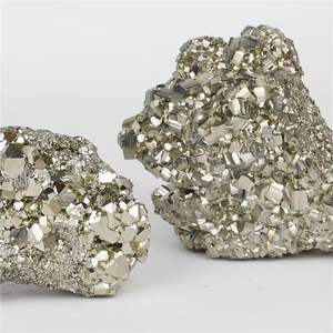 Перу Пирит Рудный камень кристалл минеральный образец Пирит кубик кластер - Product Image 5