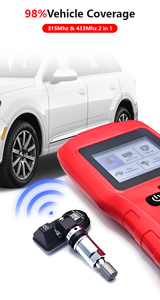 Qqr Q06 TPMS chẩn đoán Scanner công cụ giám sát áp suất lốp hệ thống 315 & 433 Mhz cảm biến Pin Tester cho xe ô tô động cơ phân tích - Product Image 5