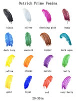 75-80CM violet plume d'autruche pour bricolage artisanat cheveux Costume accessoire de pêche mouche attachant matériel capteur de rêves frange décor