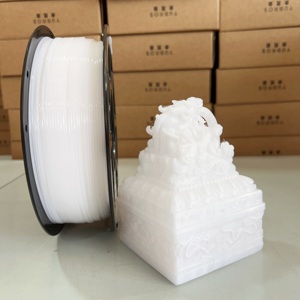 Filamento PLA Blanco Semitransparente Ecológico de Bajo Olor para Impresora 3D, para Uso Doméstico y Manualidades - Product Image 4