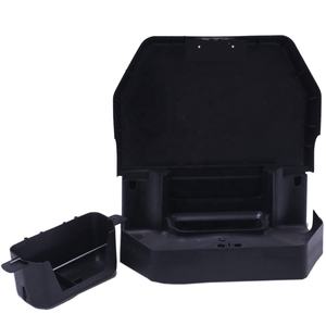 Station d'appât pour souris et rats en plastique durable avec serrure pour la lutte antiparasitaire en intérieur et en extérieur - Product Image 6