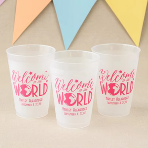 Vaso de Plástico Esmerilado Personalizado con Logotipo, Color y Tamaño a Elección, Reciclable, de 12oz, 14oz y 16oz, sin Deformación, para el Grupo Zhiguli <span class=keywords><strong>Castel</strong></span> de Alemania - Product Image 5