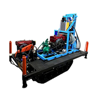 Mini perforadora de pozo de agua mini profundo amovible 100m de profondeur plate-forme de forage de puits d'eau