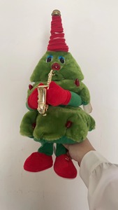 撒克逊吉他圣诞娃娃为圣诞快乐新年礼物舞动圣诞树 - Product Image 5