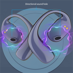 Tai Clip xương dẫn Tai nghe BT 5.3, không dây mở tai clip trên earbuds, không thấm nước Mini thể thao chạy không đau tai nghe - Product Image 2