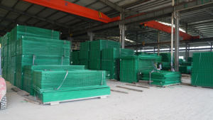 <span class=keywords><strong>Panneau</strong></span> de clôture en treillis métallique 3D Corey de haute qualité, galvanisé, revêtu de PVC, <span class=keywords><strong>soudé</strong></span>, écologique, pour extérieur, <span class=keywords><strong>hauteur</strong></span> 7 pieds - Product Image 5