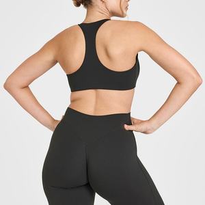 Conjunto Deportivo de 3 Piezas para Mujer, Pantalones de Manga Larga, Traje Transpirable y Suave, <span class=keywords><strong>Ropa</strong></span> de <span class=keywords><strong>Yoga</strong></span> Ajustada, <span class=keywords><strong>Ropa</strong></span> Deportiva para Exteriores, Sujetador Deportivo de Secado Rápido - Product Image 6