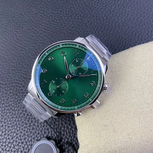 2026 Hot Selling Men's <b>Automatic</b> <b>Chronograph</b> Watch Stainless Steel Sapphire Crystal Luxury Wristwatch OEM - Product Image 2