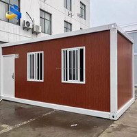 Cabine de Garde Intégrée Moderne et Respirante au Design Personnalisé, Chalet Préfabriqué Conteneur Modulaire, Mini-Conteneur