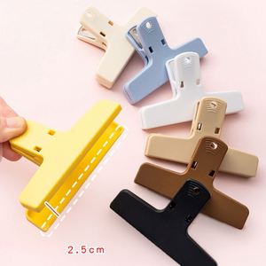 Custom Magnet Memo <b>Clip</b> Student Book <b>Clip</b> With Logo Wholesale Promotional Gift Colored Plastic Hand Account Bill <b>Clip</b> - Product Image 5