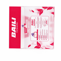 Boîte cadeau en PVC de qualité supérieure, rouge et blanche, emballage large en plastique pour produits de beauté et boutiques de tabac, avec design latéral saillant