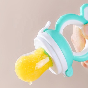 Vente en gros usine : <span class=keywords><strong>Sucette</strong></span> d'alimentation pour bébé en silicone pour fruits frais, motif dessin animé - Product Image 3